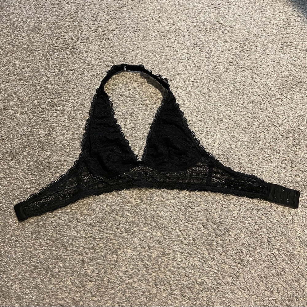 Victoria's Secret Black Lace Bralette XS